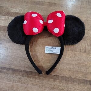 Original DisneyParks Mini Mouse Headband Polkadot Bow Ears